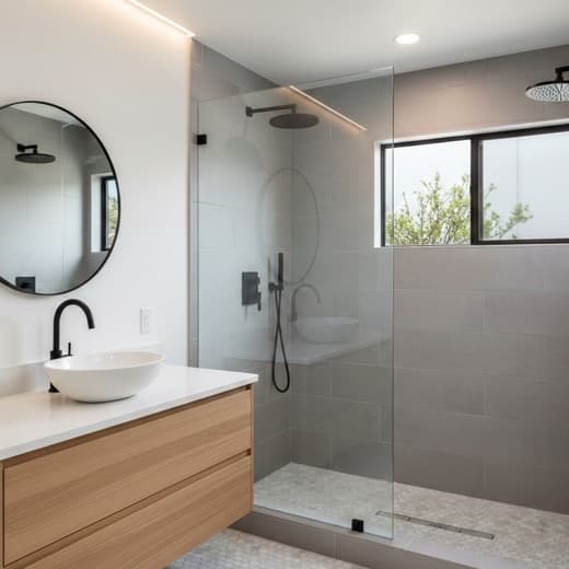 Bathrooms in San Diego by Logos Construction